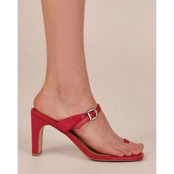 JAGGAR Contemporary Leather Heel in Rose - Picture 2 of 15